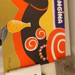 Vintage advertising poster Villemont